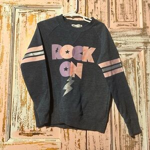 Freestyle Blue and Pink Kids Sweatshirt
